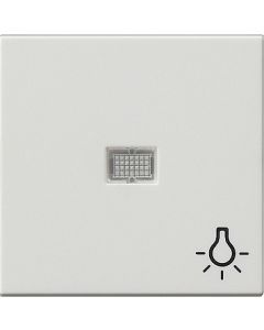 Gira bedieningswip met controlevenster groot en symbool licht - systeem 55 zuiver wit mat (063027)