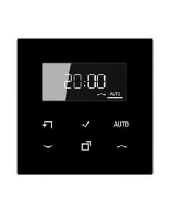 JUNG LS990 timer standaard met display - zwart (LS 1750 D SW)