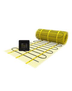 MAGNUM elektrische vloerverwarming 4m2 600W + WiFi thermostaat zwart (210805)