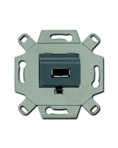 ABB Busch-Jaeger aansluitdoos USB inbouw - grijs (0261/13)