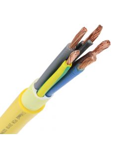 pur kabel H07BQ-F 5x4 mm2 per haspel 500 meter