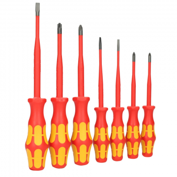 Wera schroevendraaierset 160 iSS/7 kraftform plus serie 100 - 7-delig (05135961001)