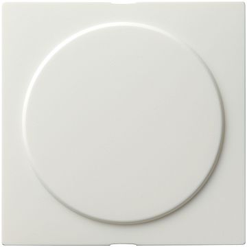 Gira S-color blinde afdekplaat met draagring zuiver wit (026840)