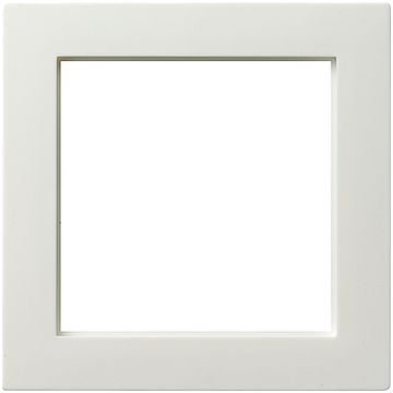Gira S-color adapterraam 50x50 vierkant zuiver wit (028240)