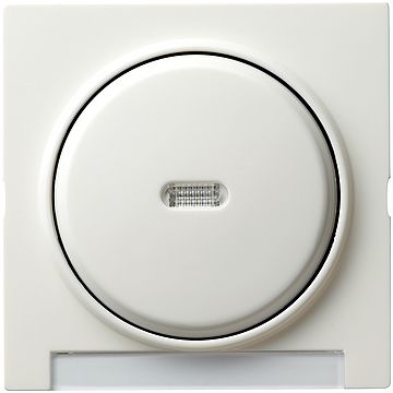 Gira S-color afdekking wip met controlevenster zuiver wit (067040)