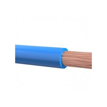 Dynamic montagedraad H07V2-K 4 mm2 90°C Eca blauw - per meter