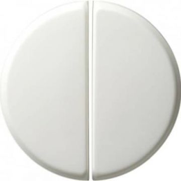 Gira S-color serie-wippen drukvlakschakelaar zuiver wit (091540)