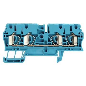 WEIDMULLER Feed-through terminal black, Tension-clamp connection 2,5 mm² 800V (1608580000)