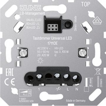 JUNG LB management tastdimmer universeel led (1711 DE)