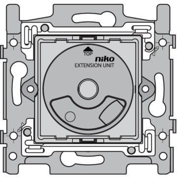 Niko Basiselement - Dimmer Neventoestel Draai 310-02001