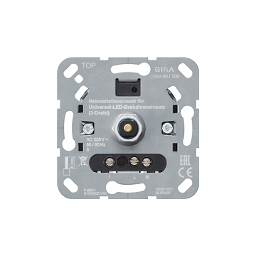 Gira Systeem 3000 neven draaidimmer 3 draads (238900)