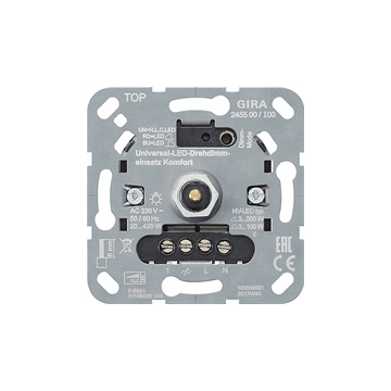 Gira Systeem 3000 universele LED draaidimmer komfort (245500)