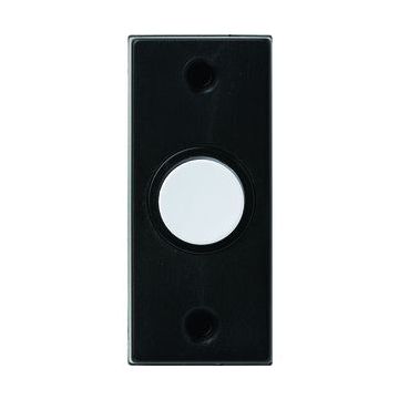 Honeywell Home beldrukker opbouw 55x24x18 - Friedland Dimex zwart (D824)