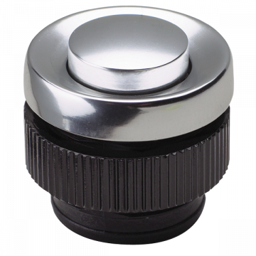 Grothe beldrukker inbouw met steekcontacten IP54 aluminium