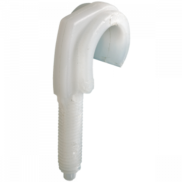 JMV plugclip 16-19mm pluglengte 25mm boorgat 6mm naturel - per 250 stuks (9300606)
