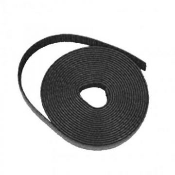 Gigamedia klittenband 13mm zwart rol 5m