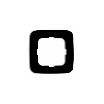 ABB Busch-Jaeger 2511-215 BJ AFDEKPLAAT 1V REFLEX SI ZWT (2511-215)