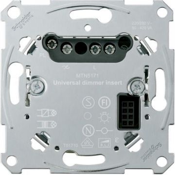 Merten by Schneider Electric Merten sokkel universele tastdimmer 1V 50-420VA R,L,C