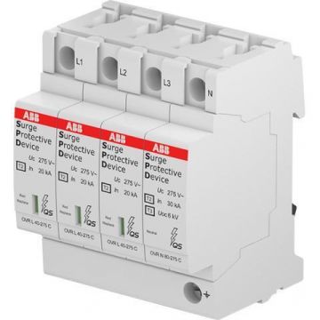 ABB 2CTB803973R1100 ABB OVR T2 3N 40-275 P QS (OVR T2 3N 40-275 P QS)