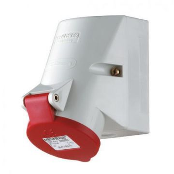 Mennekes 3331 WCD TWINC.OPB 16A 5P 400V IP44