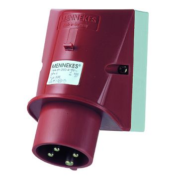 Mennekes CEE toestelcontactdoos 4-polig 400V 6H 32A IP44 (348)