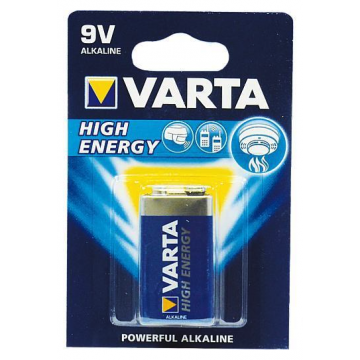 Varta Longlife Power 9V Alkaline 6LR61 9V blister van 1 stuk (371150)