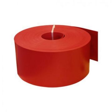 Letbaek kabelbeschermband 300x3 mm rood per rol 25 meter (381287)