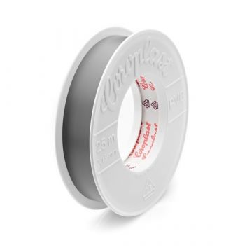 Coroplast isolatietape 15mm x 25 meter grijs (102686)