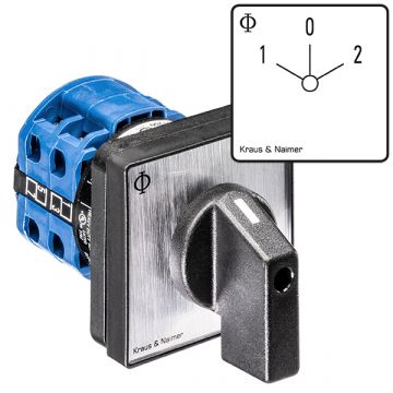 Kraus & Naimer CA10A441EF KRA DAHLANDER 1-0-2 20A 4VIJS