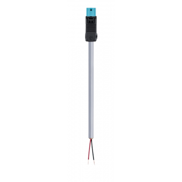 Wieland BST14I2 aansluitsnoer make 0.5mm2 - 3 meter pastelblauw (94.425.3034.9)