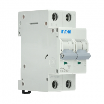 Eaton installatieautomaat 2-polig 16A C-kar (242880)