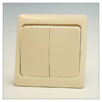 PEHA bedieningswip voor 4-voudige pulsdrukker tbv 254T geen opdruk - standaard crème wit (D 80.245 T W)