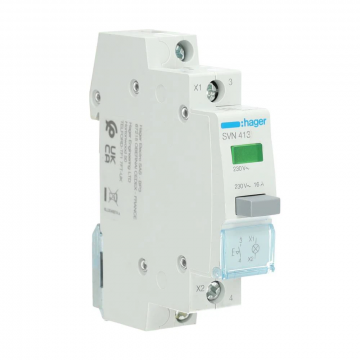 Hager drukknopschakelaar 1 maakcontact 16A 230V (SVN413)