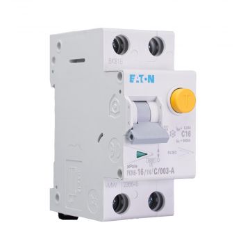 Eaton aardlekautomaat 1-polig+nul 16A C-kar 30mA (236645)