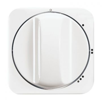 ABB Busch-Jaeger 2542 DR/01-214 centraalplaat voor 3-standen schakelaar wit (2542 DR/01-214)
