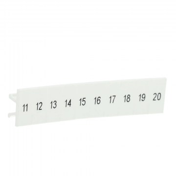 Phoenix Contact klemcodering 5mm - wit (1050017:0011) per 10 stuks