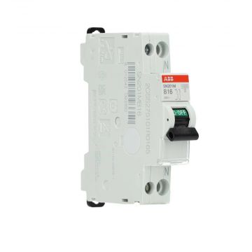 ABB installatieautomaat 1-polig+nul 10A B-Kar (SN201 M-B16)