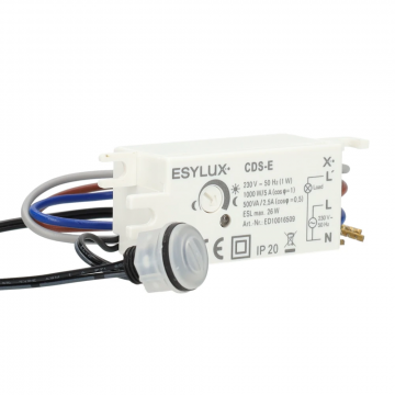 ESYLUX schemerschakelaar inbouw 230V 5-300Lux instelbaar (CDS-E)