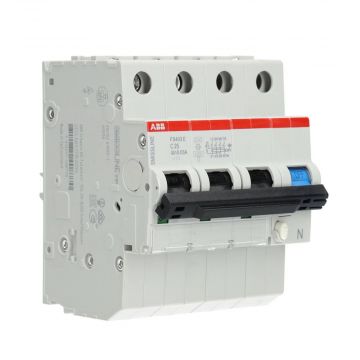 ABB aardlekautomaat 3-polig+nul 25A C-kar 30mA (2CCL564111E0254)