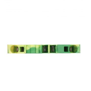 Wago aardklem 2-draads 4 mm groen/geel (2004-1207)