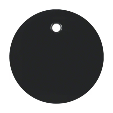 Hager Berker centraalplaat voor trekschakelaar - R.1 zwart (11462045)