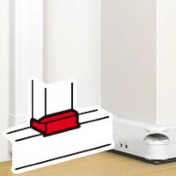 Legrand DLP snap-on wandgoot T-stuk 105mm wit (075675)