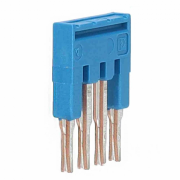 Phoenix Contact doorverbindingsbrug voor rijgklem 4-polig 6,2 mm - blauw per 50stuks(FBS 4-6 BU)