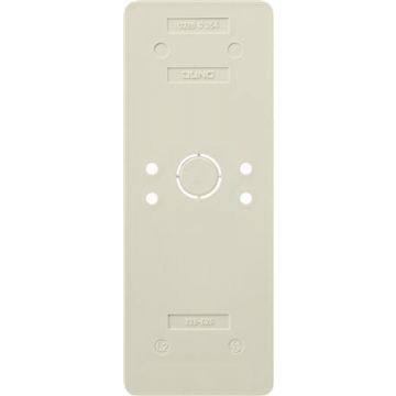 JUNG AP600 opbouw bodemplaat montageplaat drievoudig t.b.v. combinaties - alpine wit (328-626)