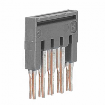 Phoenix Contact doorverbindingsbrug voor rijgklem 5-polig 3,5 mm - grijs per 50stuks (FBS 5-3,5 GY)