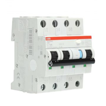 ABB aardlekautomaat 3-polig+nul 32A C-kar 300mA (DS203NC C32 A300)