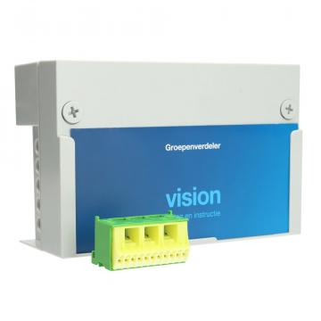 Hager Vision buisinvoerstuk 1-rij (VKG80T)