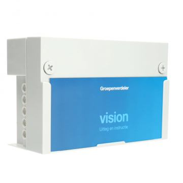 Hager Vision buisinvoerstuk 2-rijen (VKG81T)