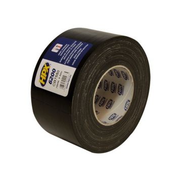 HPX duct tape Pantser 75mmx50M Zwart (CB7550)