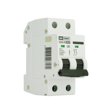 EMAT installatieautomaat 2-polig 16A B-kar (85001014)
